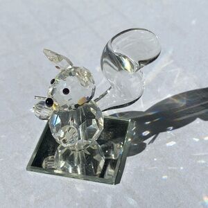 VTG 1980s Swarovski mini Squirrel on mirror